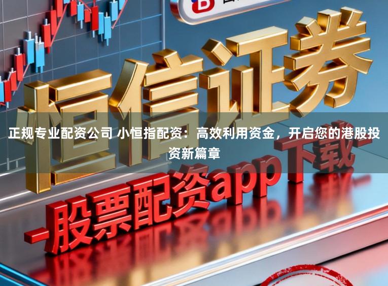 正规专业配资公司 小恒指配资：高效利用资金，开启您的港股投资新篇章
