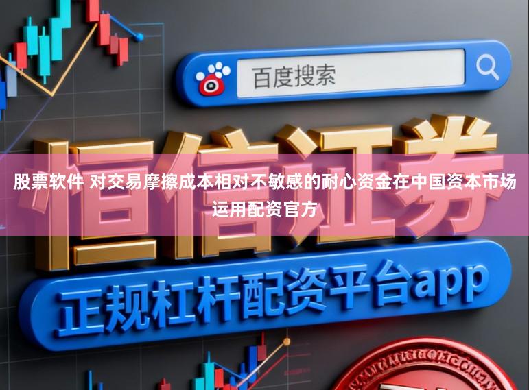 股票软件 对交易摩擦成本相对不敏感的耐心资金在中国资本市场运用配资官方